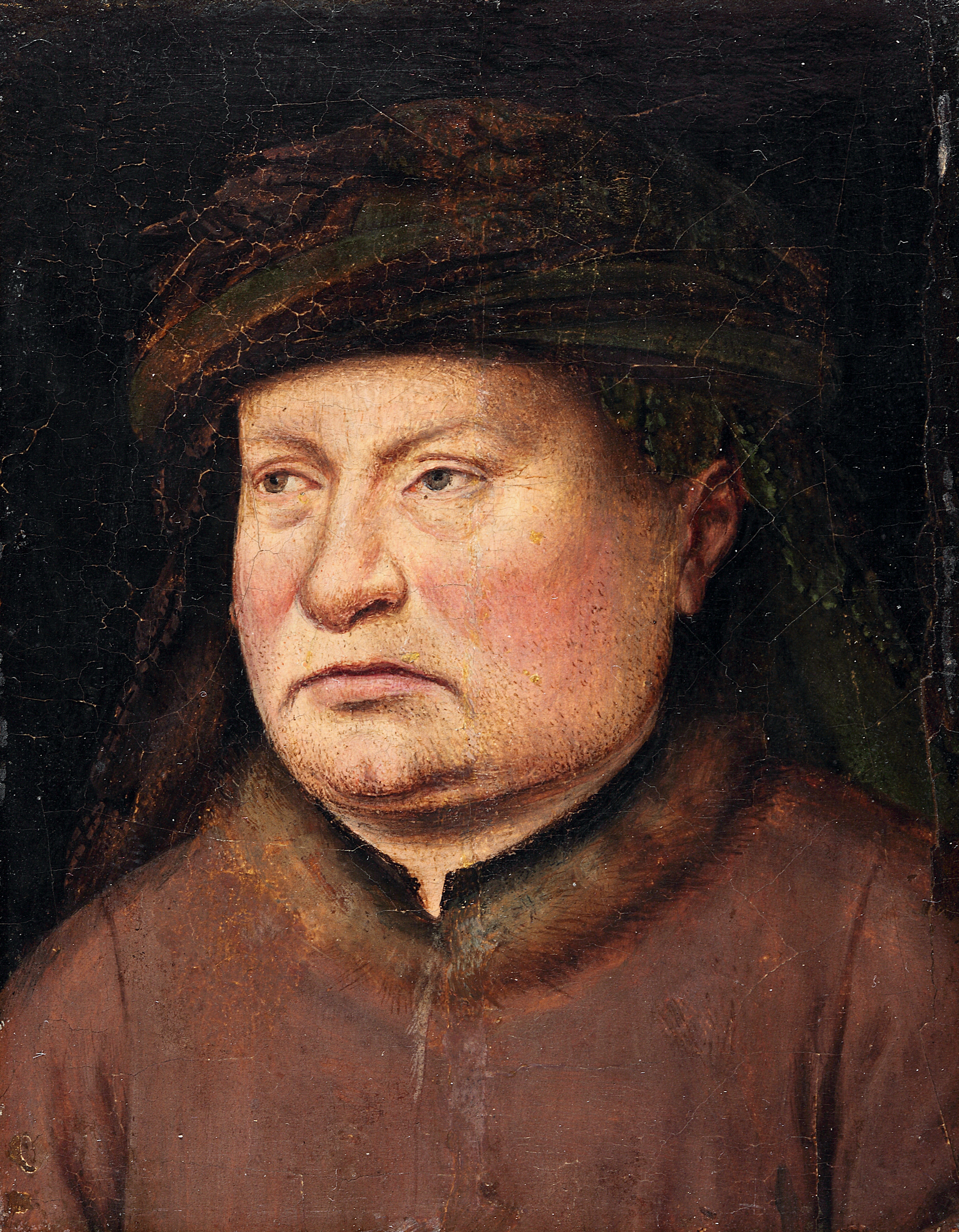 Jan van Eyck, Portrait of a man