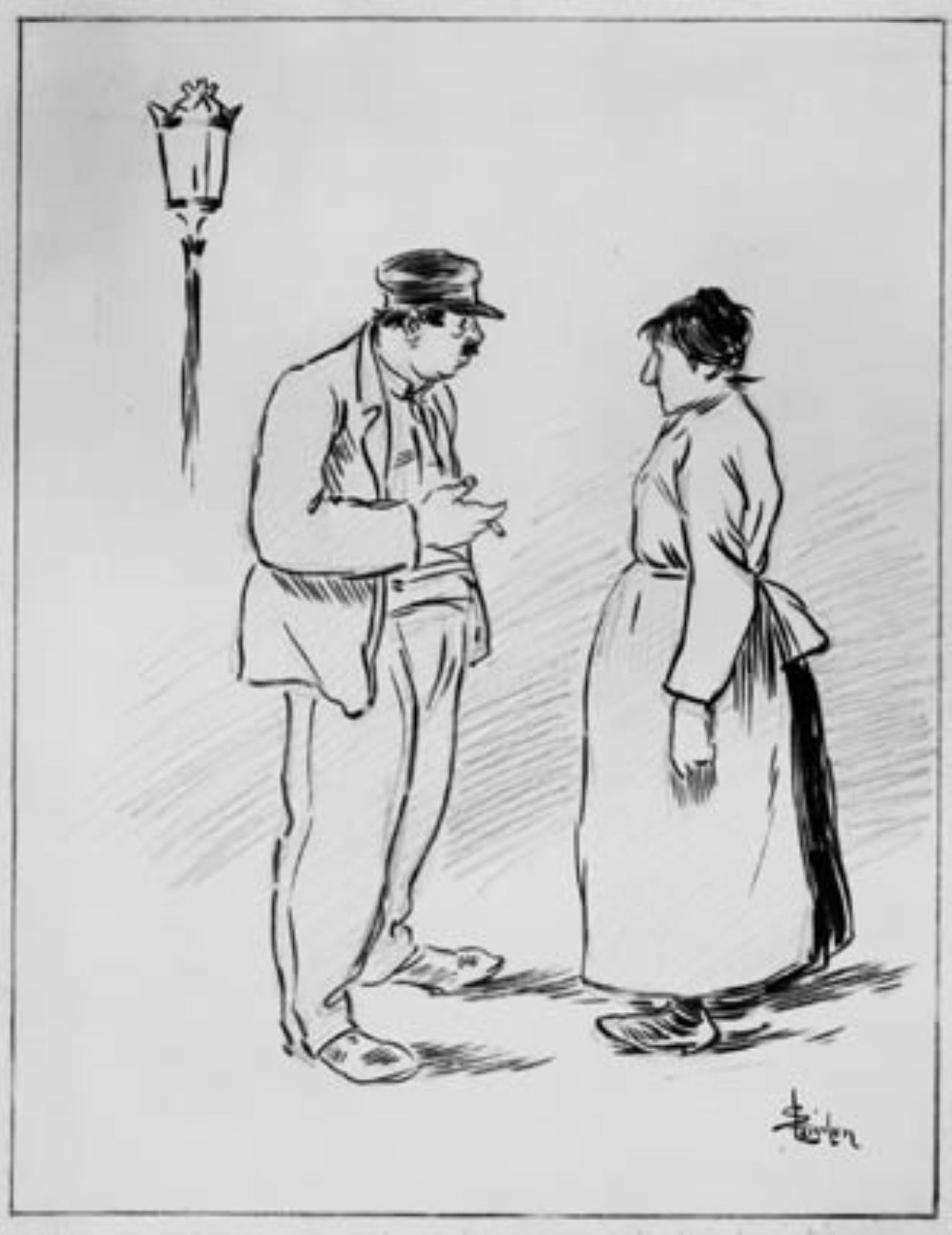 Théophile Alexandre Steinlen, Gamlinge