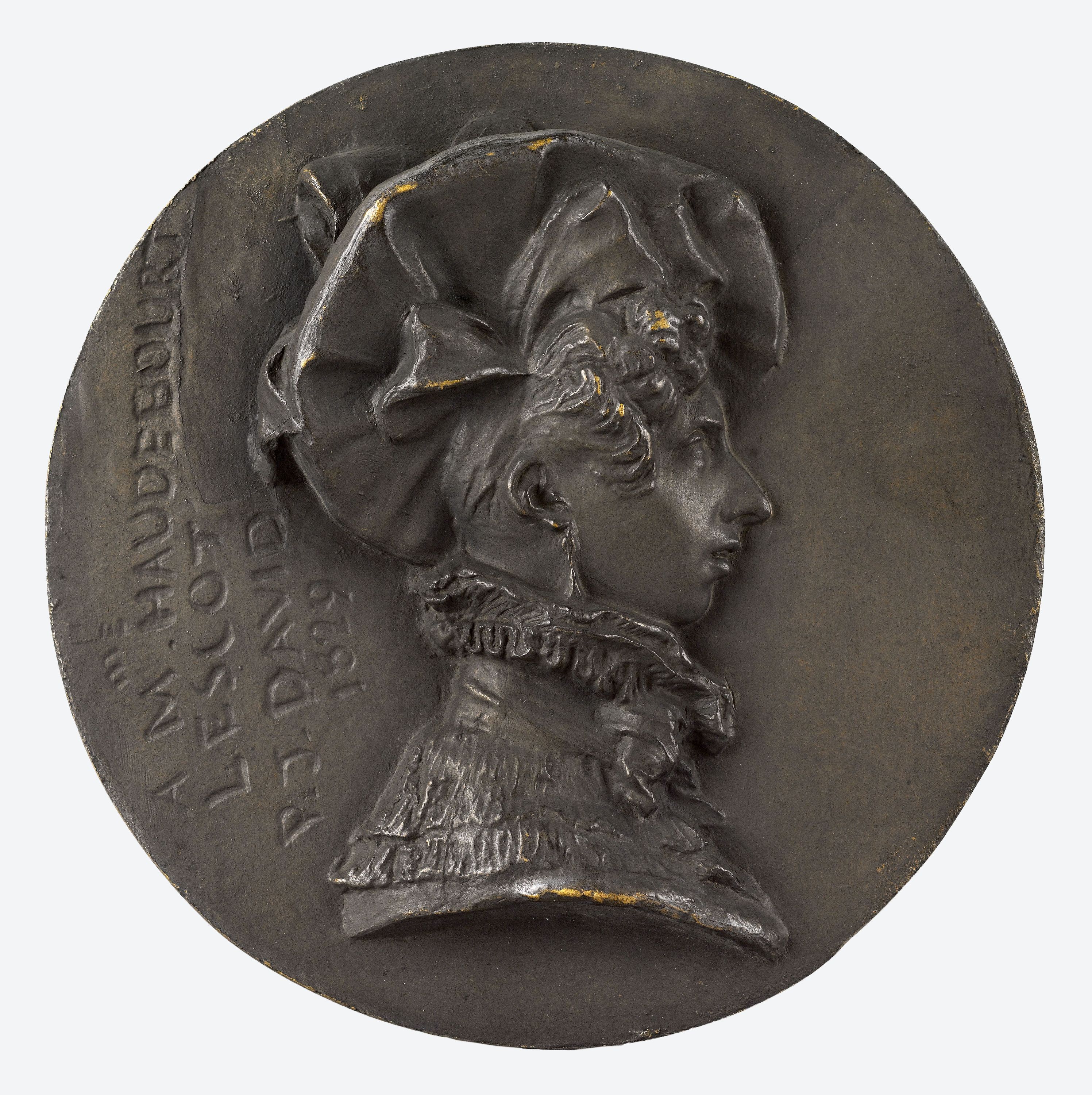 David d'Angers, Portrait d'Hortense Haudebourt-Lescot (1784-1845), peintre