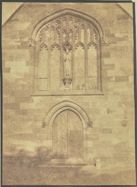 Hippolyte Bayard, [Façade of a Church]