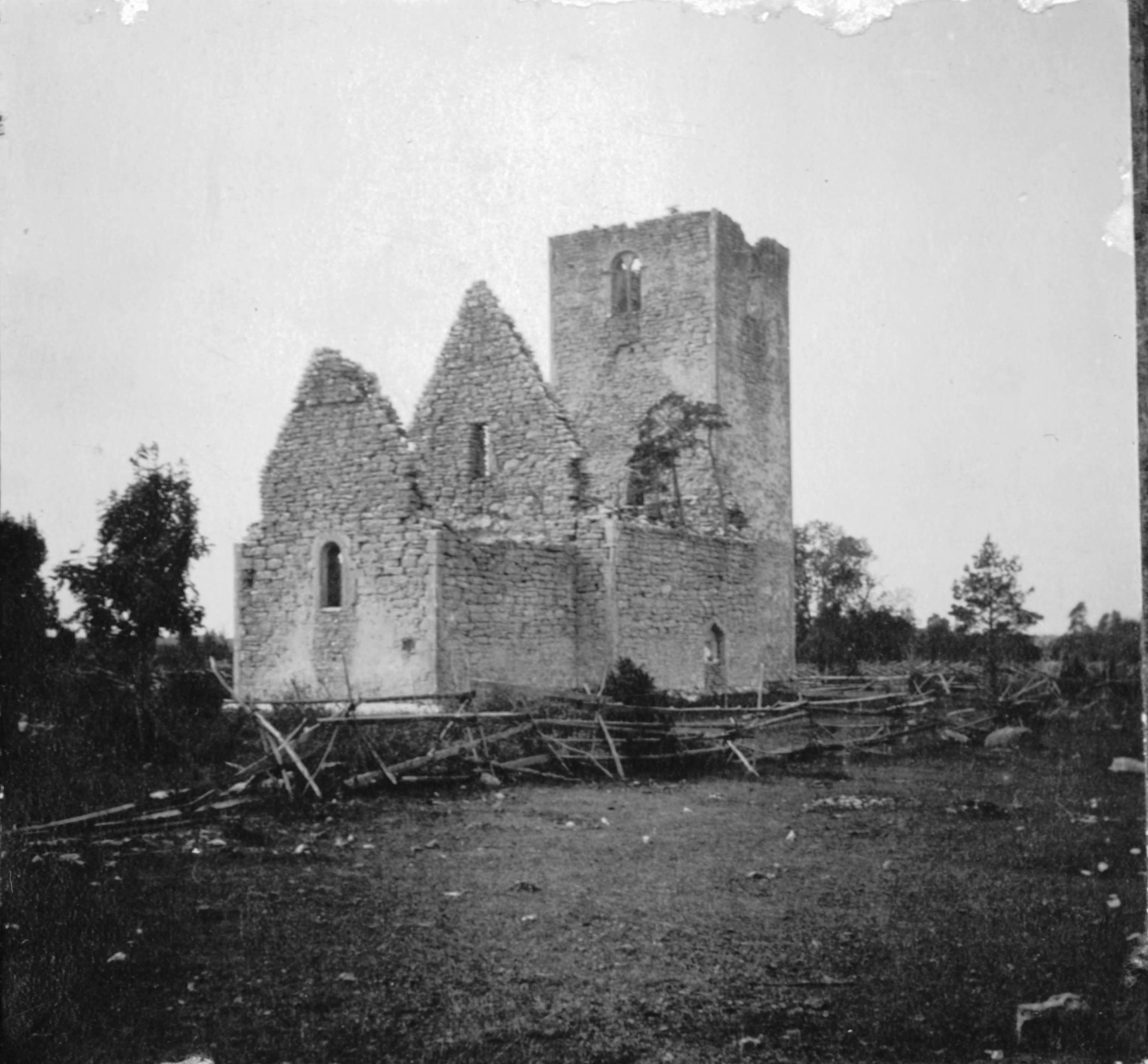 Anders Roland, Lärbro, Ganns ödekyrka