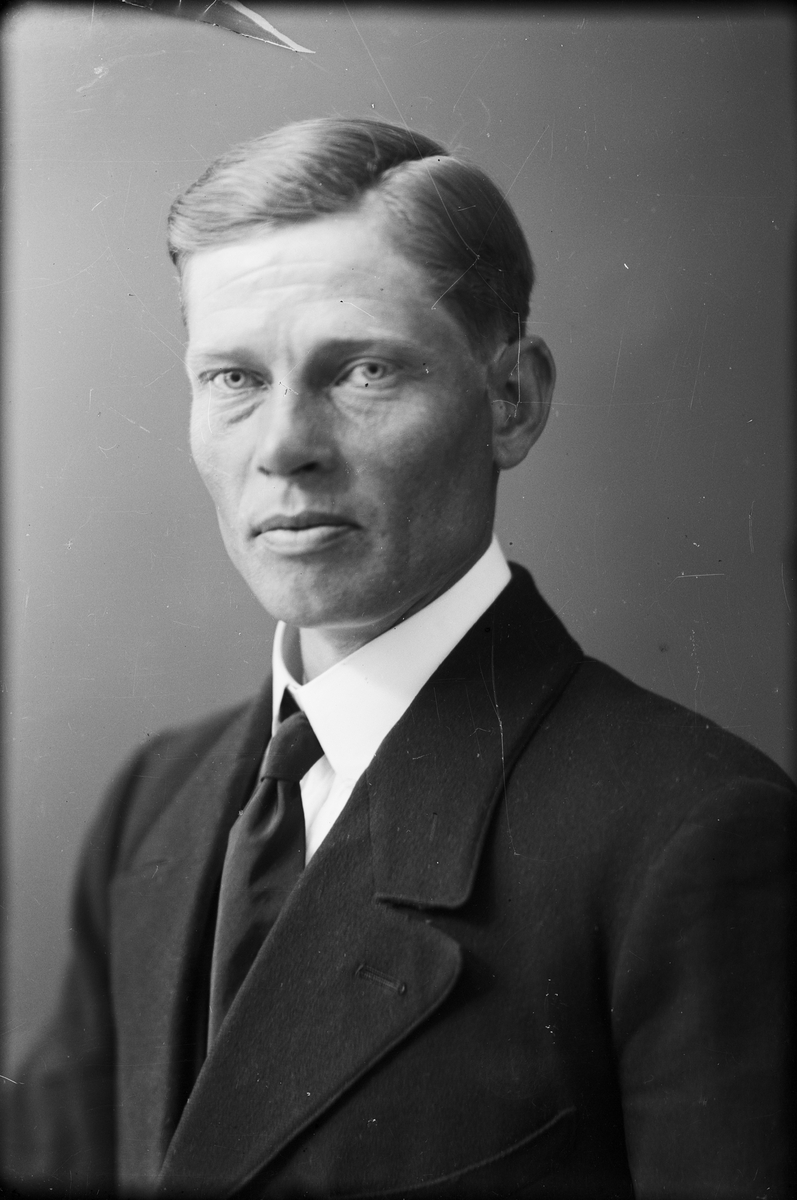 Skötsner-Edhlund, Ateljé Portrait - Man, Östhammar, Uppland