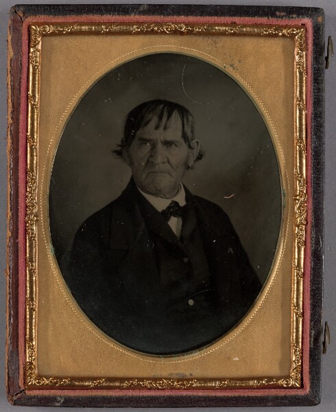 Unknown, [Portrait of an Elderly Man with Thining Hair]