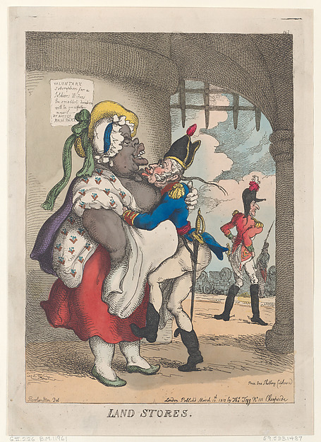Thomas Rowlandson, Land Stores
