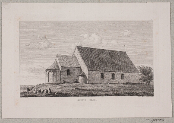 Julius Magnus-Petersen, Salling kirke