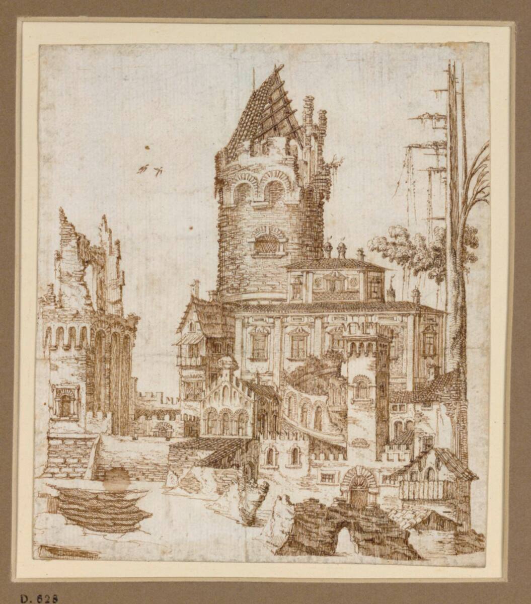Anonym, Phantastische Ruinenarchitektur
