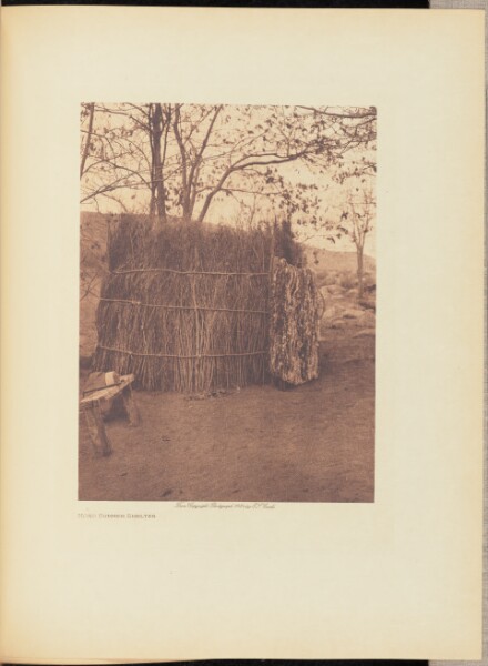 Edward S. Curtis, Mono Summer Shelter