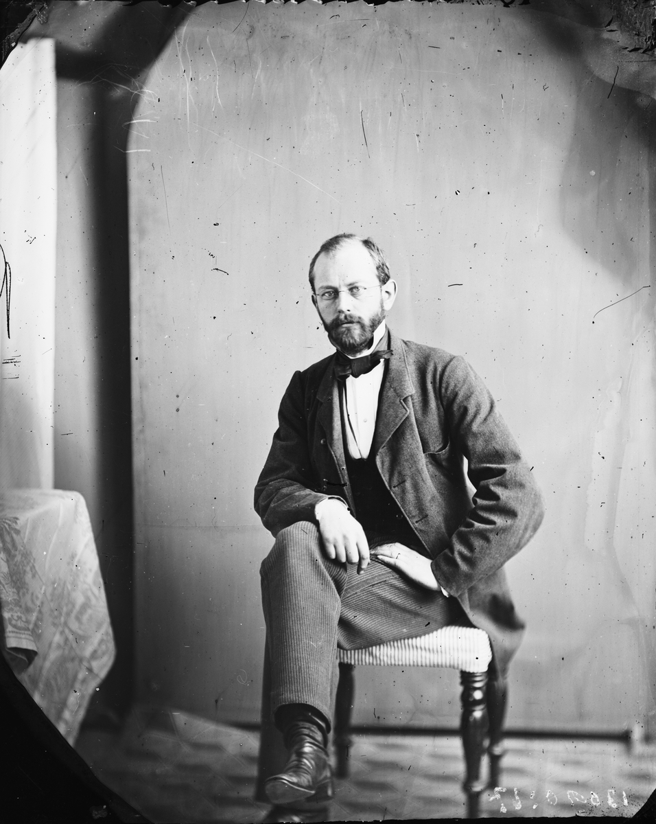 Carl Curman, Porträtt av man
