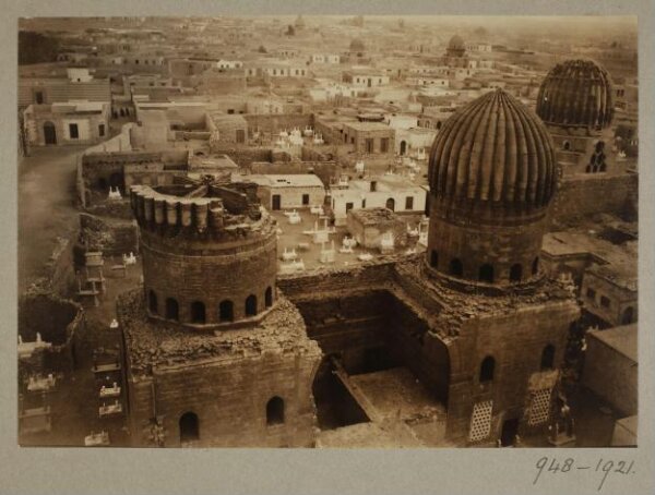 K.A.C. Creswell, East dome of the mausoleum of al-Sultaniyya, Cairo