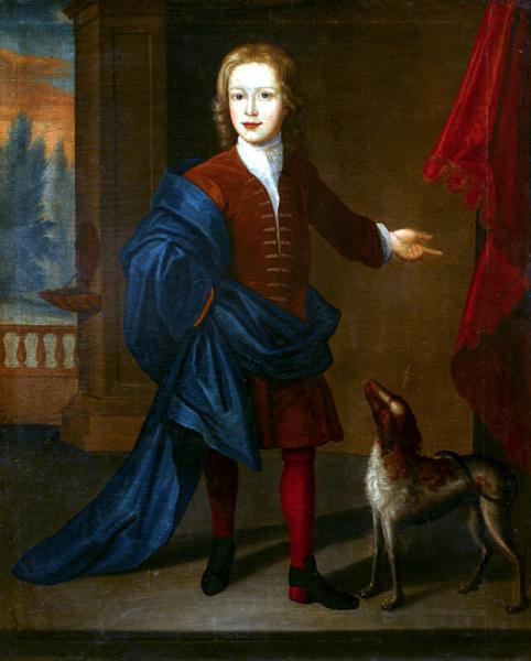 Gerardus Duyckinck I, De Peyster Boy, with a Dog