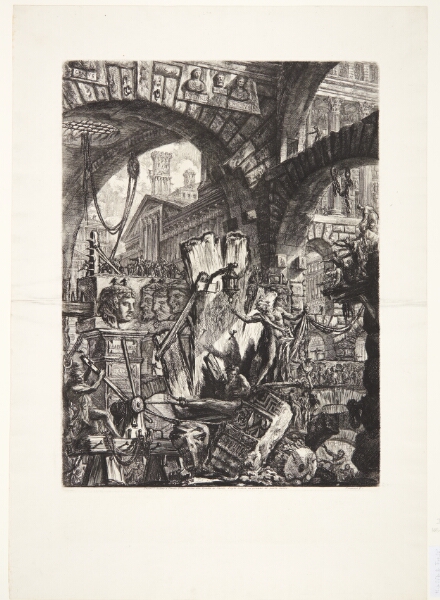 Giovanni Battista Piranesi, Manden på pinebænken
