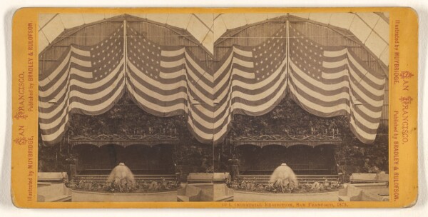 Eadweard J. Muybridge, 10th Industrial Exhibition, San Francisco, 1875.