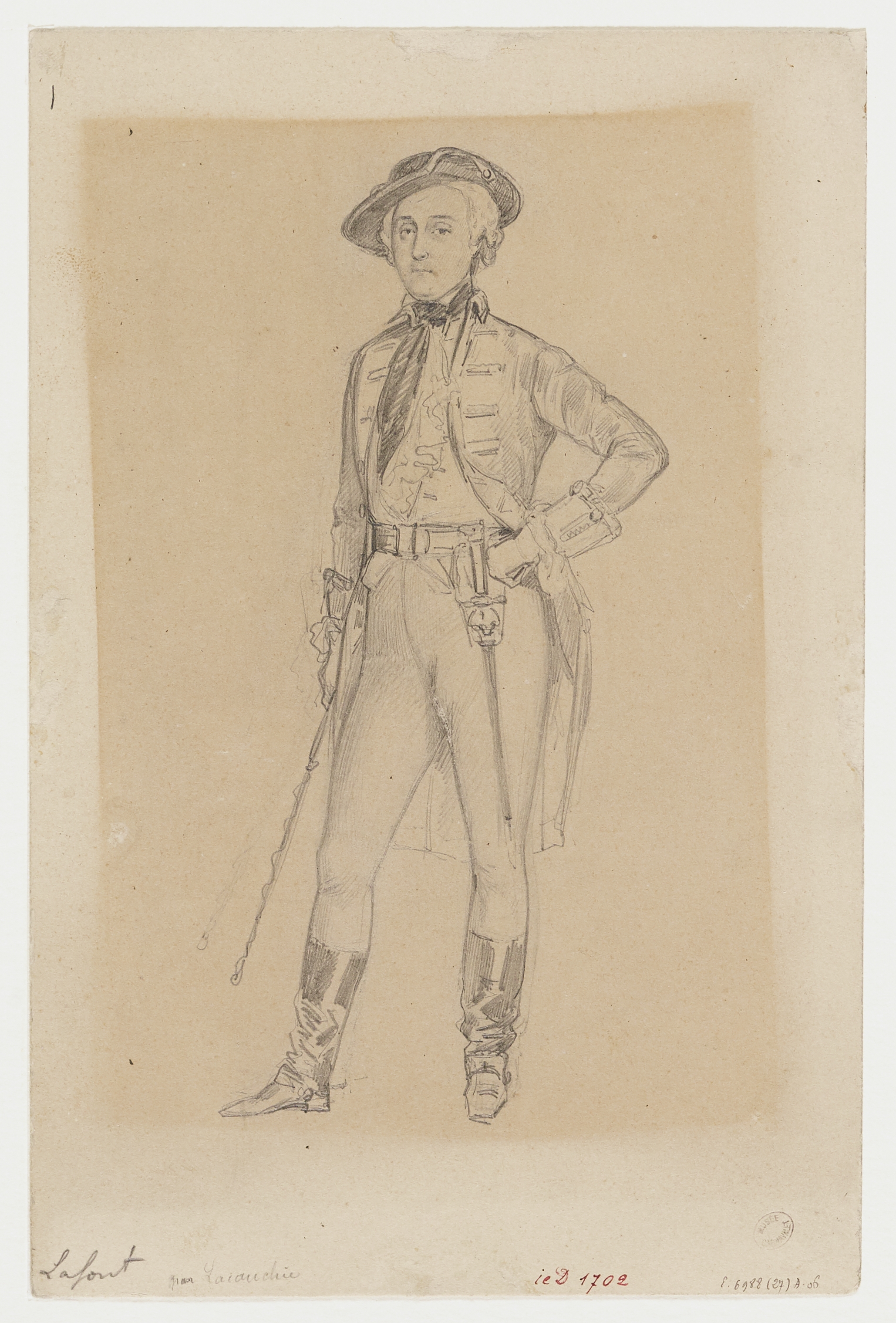 Alexandre Lacauchie, Portrait de l'acteur Lafont