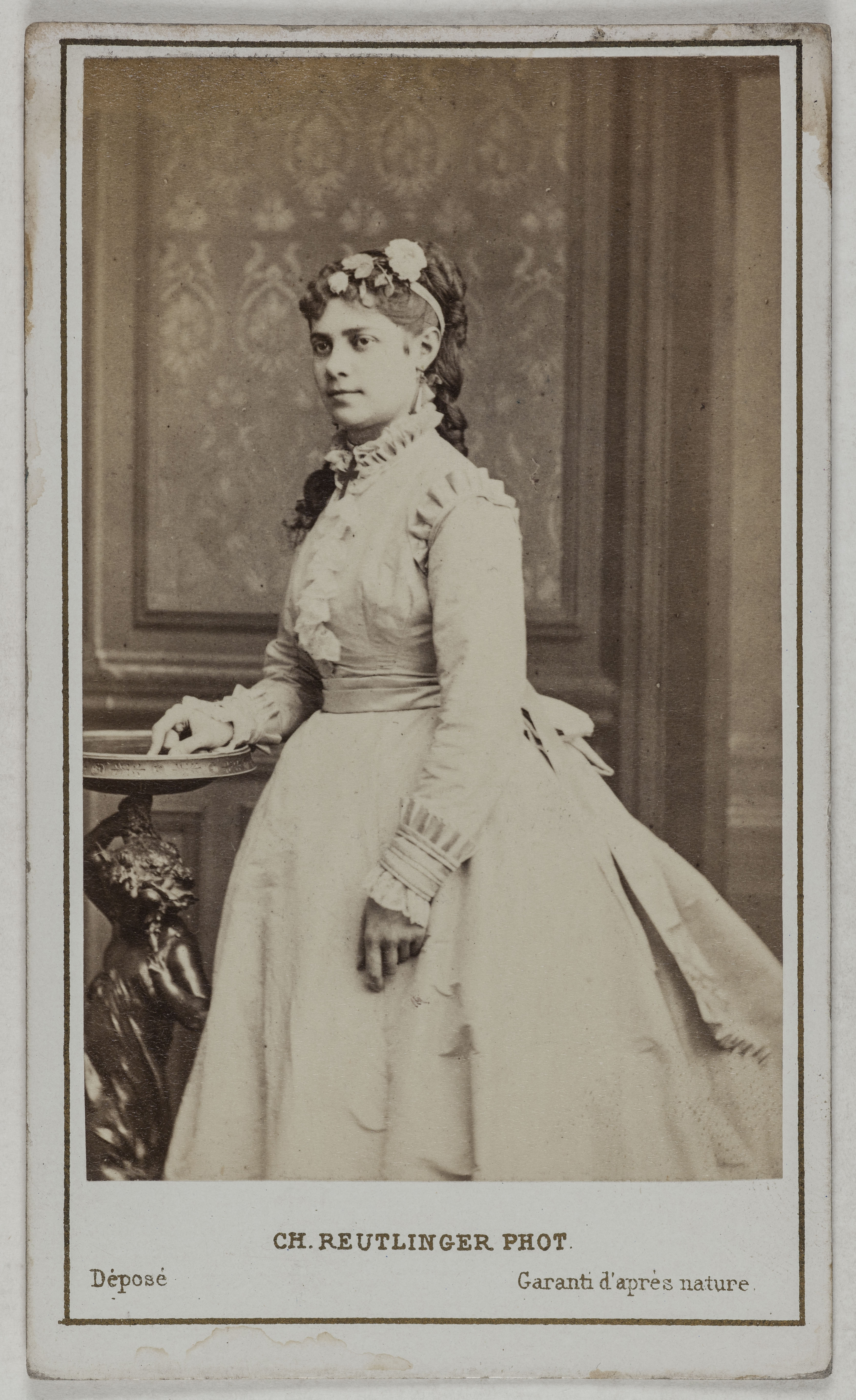 Charles Reutlinger, Portrait de Dewintre Octavie Léontine Victorine (1845-?), (actrice)