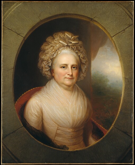 Rembrandt Peale, Martha Washington