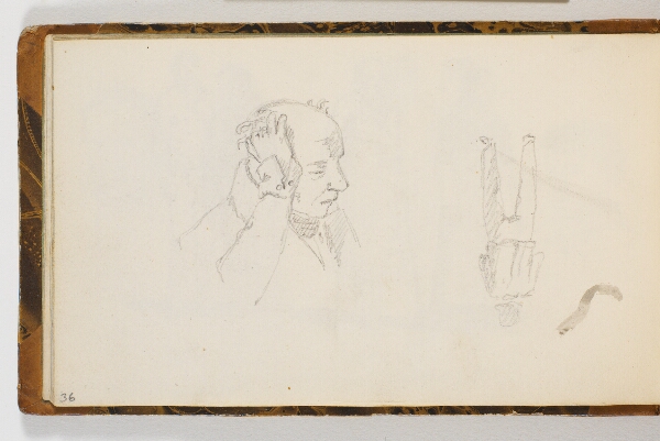 Martinus Rørbye, To figurstudier