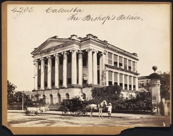Francis Frith, Calcutta.  The Bishop's Palace