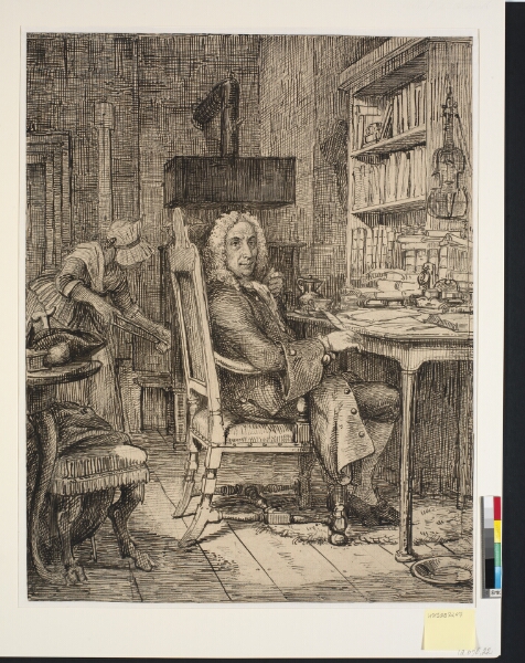 Wilhelm Marstrand, Holberg skriver sine epistler