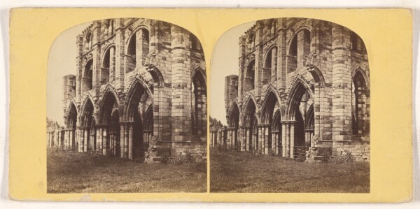 Unknown, Whitby Abbey - South Aisle looking West.