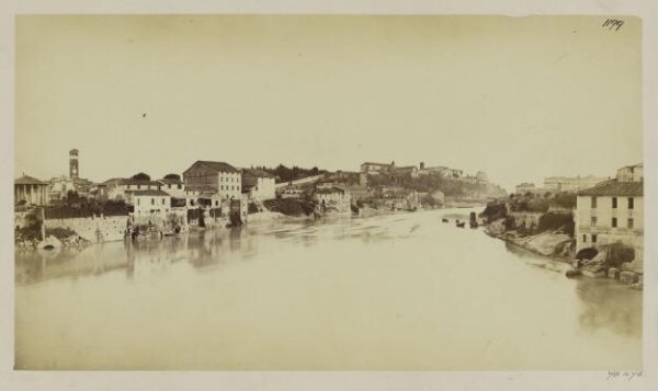 Parker, John Henry, Tiber - View from the Ponte Rotto, looking south.