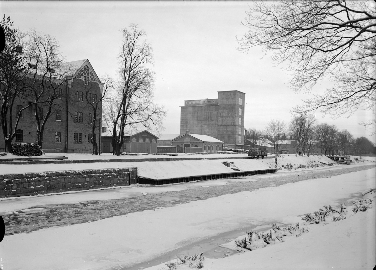 Paul Sandberg, Upsala Ångqvarns AB, kvarteret Ångkvarnen, Kungsängen, Uppsala 1939