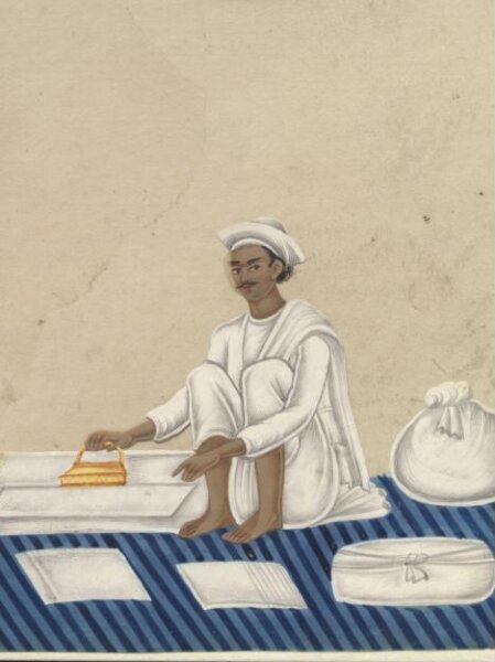 Unknown, One of eighteen paintings of trades and domestic servants.
