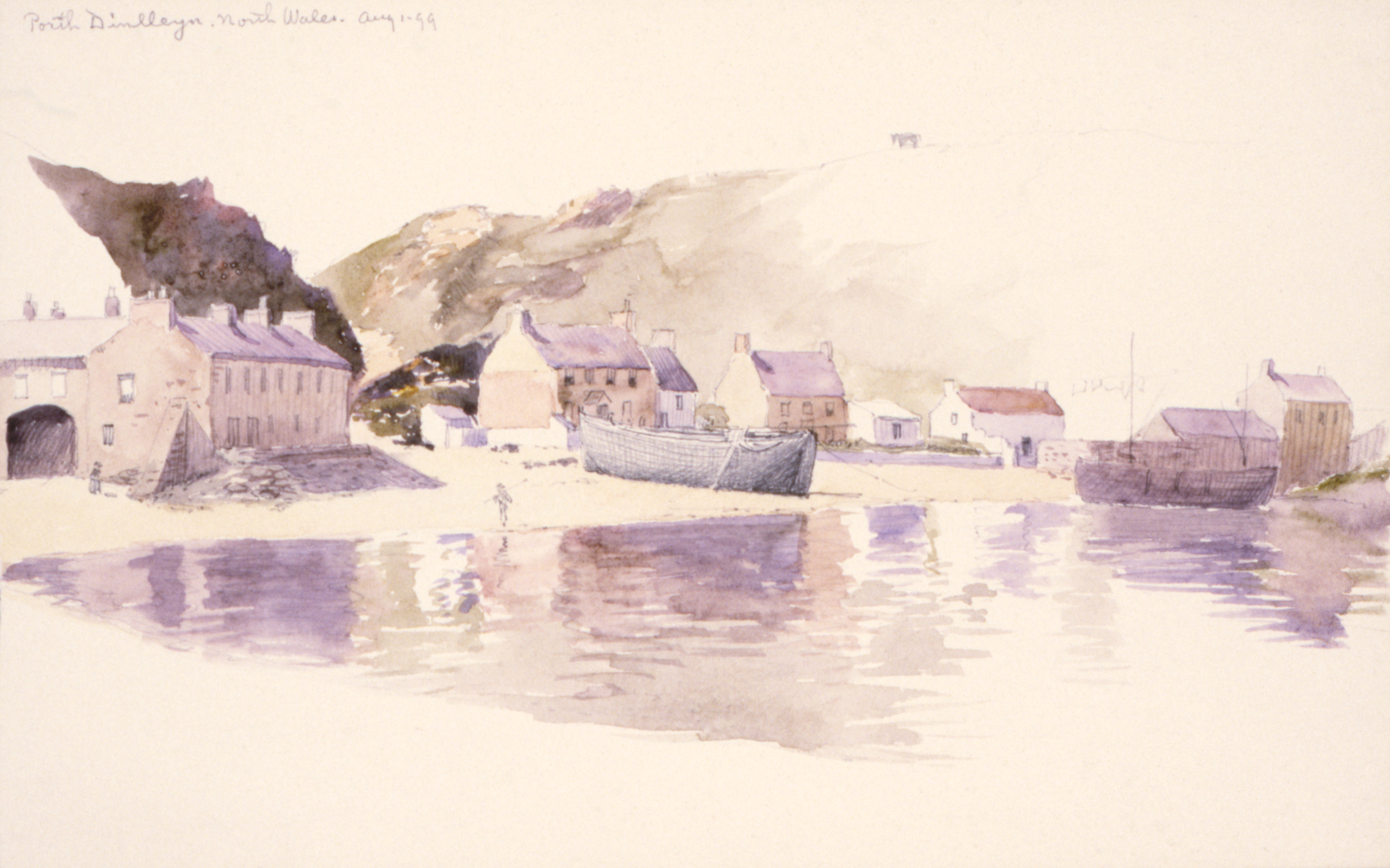George Elbert Burr, Porth Dinlleyn, North Wales