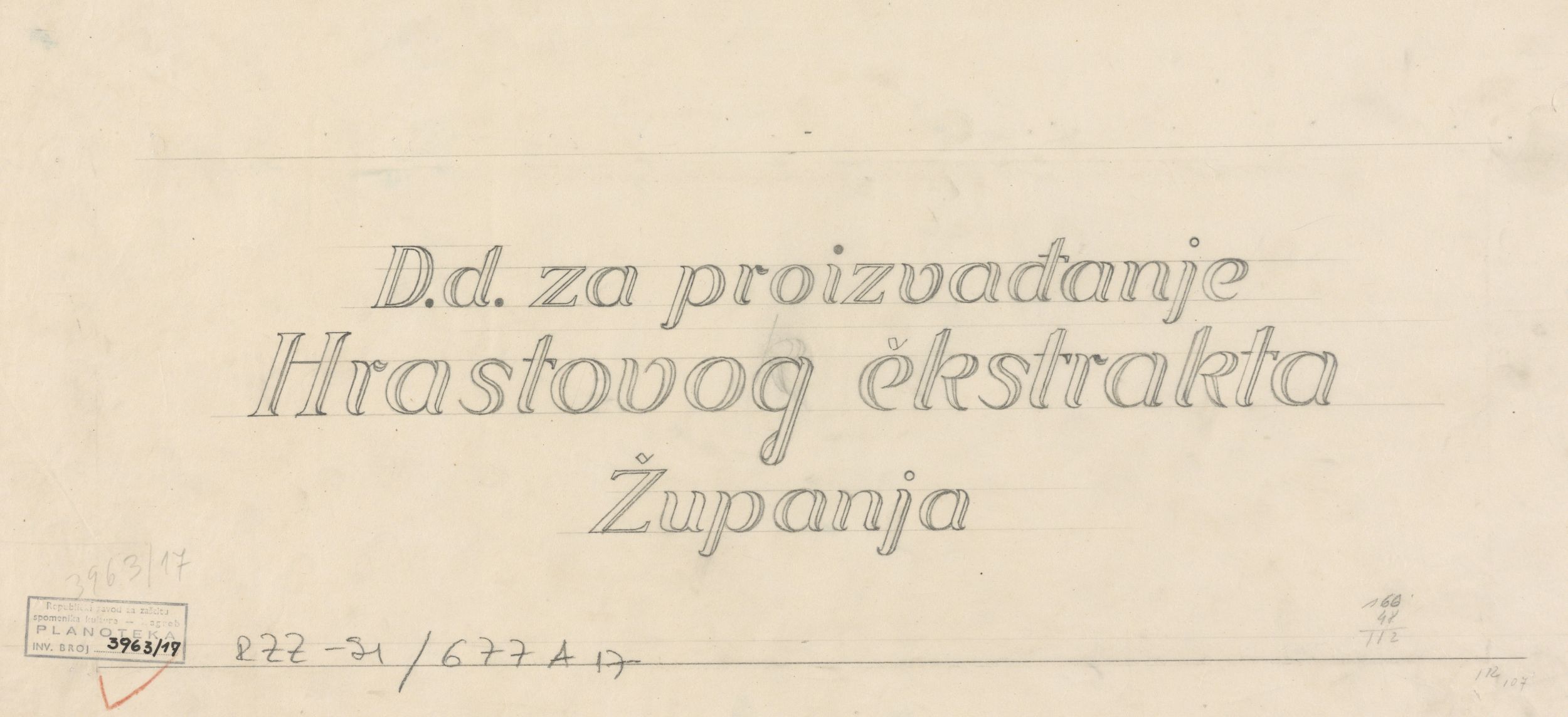Viktor Kovačić, Natpis d.d. za proizvoađanje hrastovog ekstrakta Županja