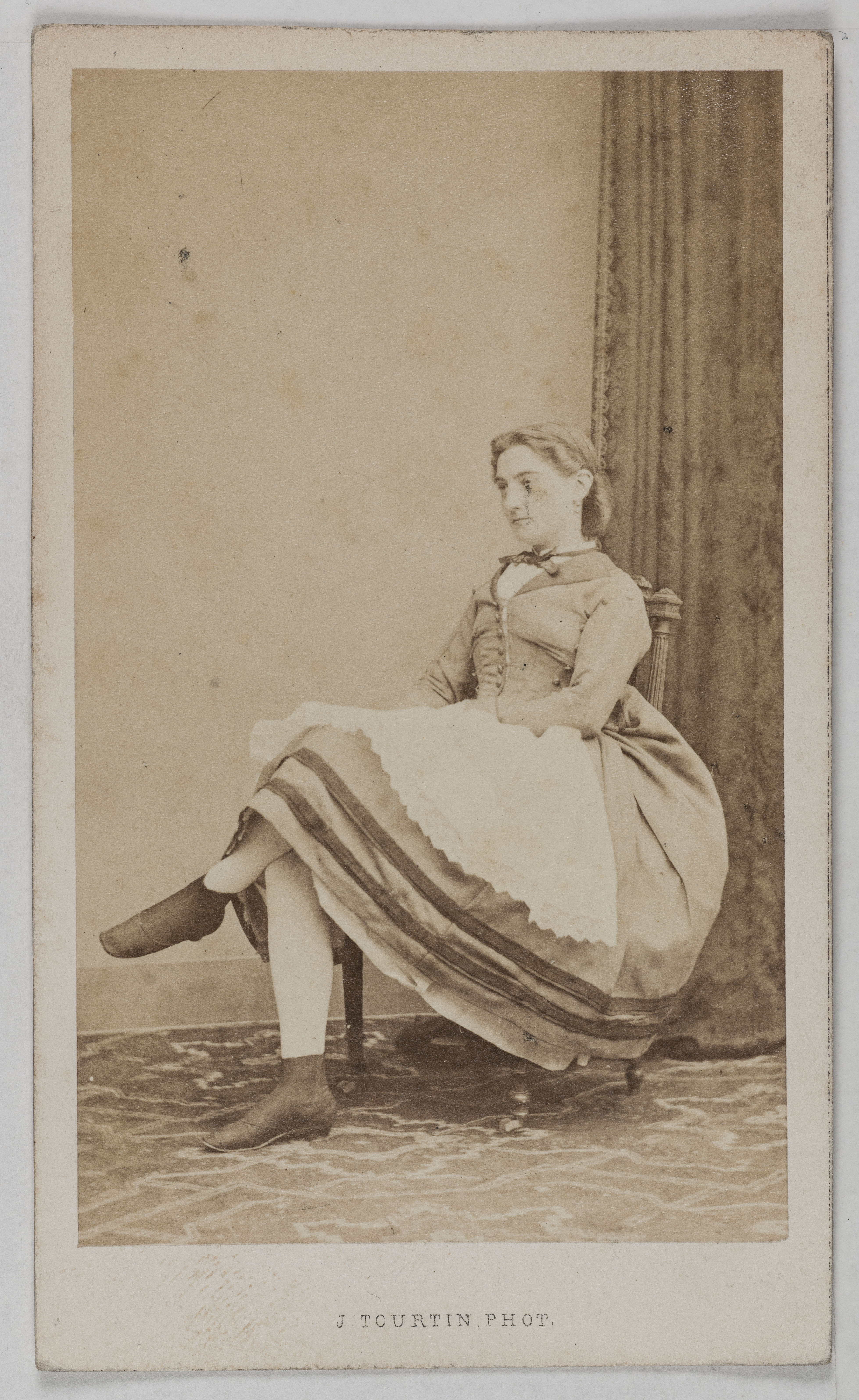 Joseph Tourtin, Portrait de Jeanne (actrice au théâtre des Délassements comiques)