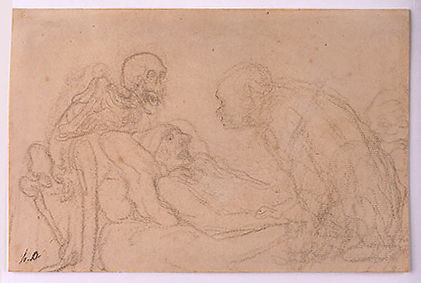 Honoré Daumier, Death and the Doctor