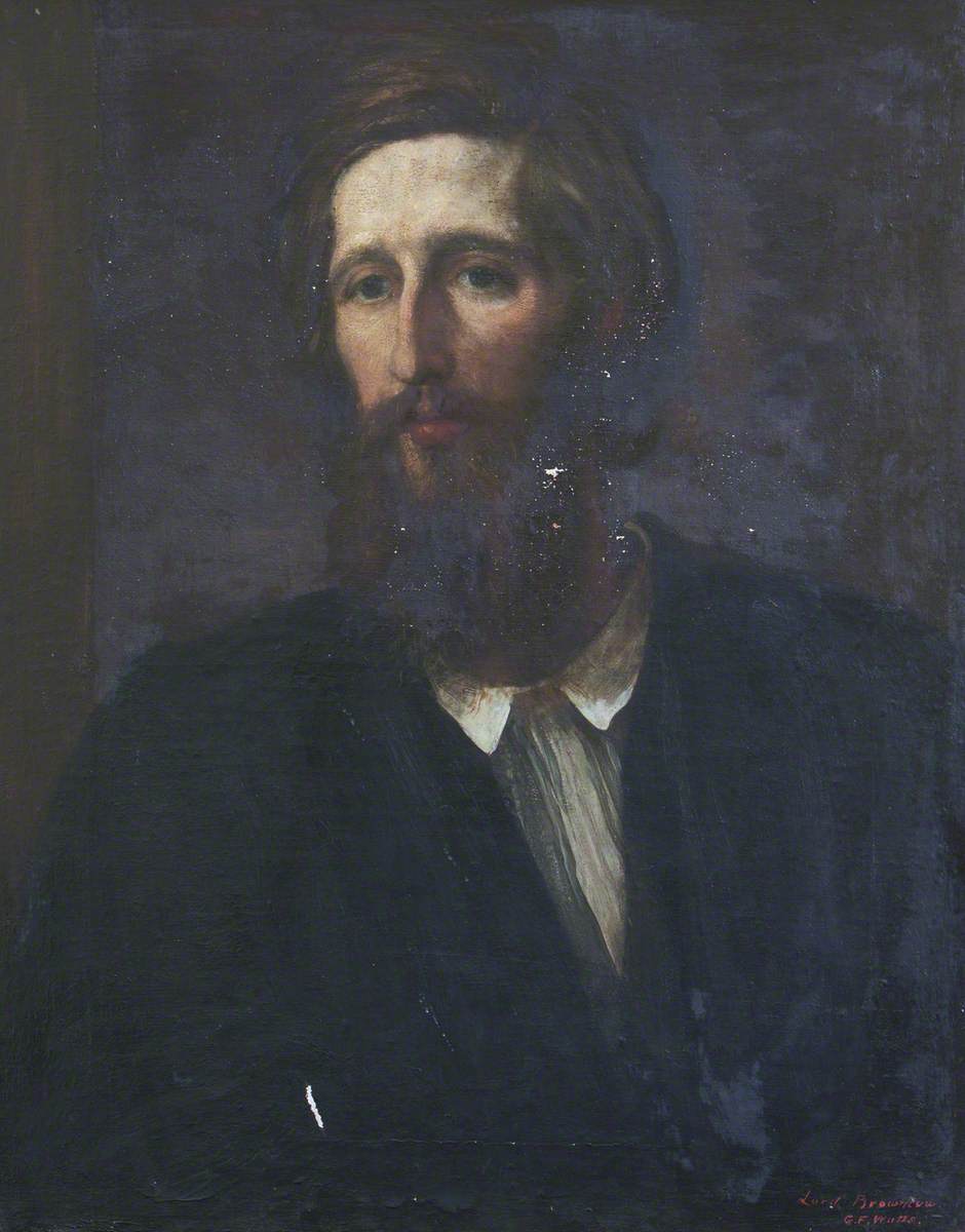George Frederic Watts, John William Spencer Brownlow Egerton-Cust, 2nd Earl Brownlow (1842-1867)