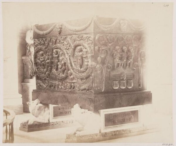 Parker, John Henry, Sculpture - Sarcophagus of Porphyry of S. Constantia, A.D. 350
