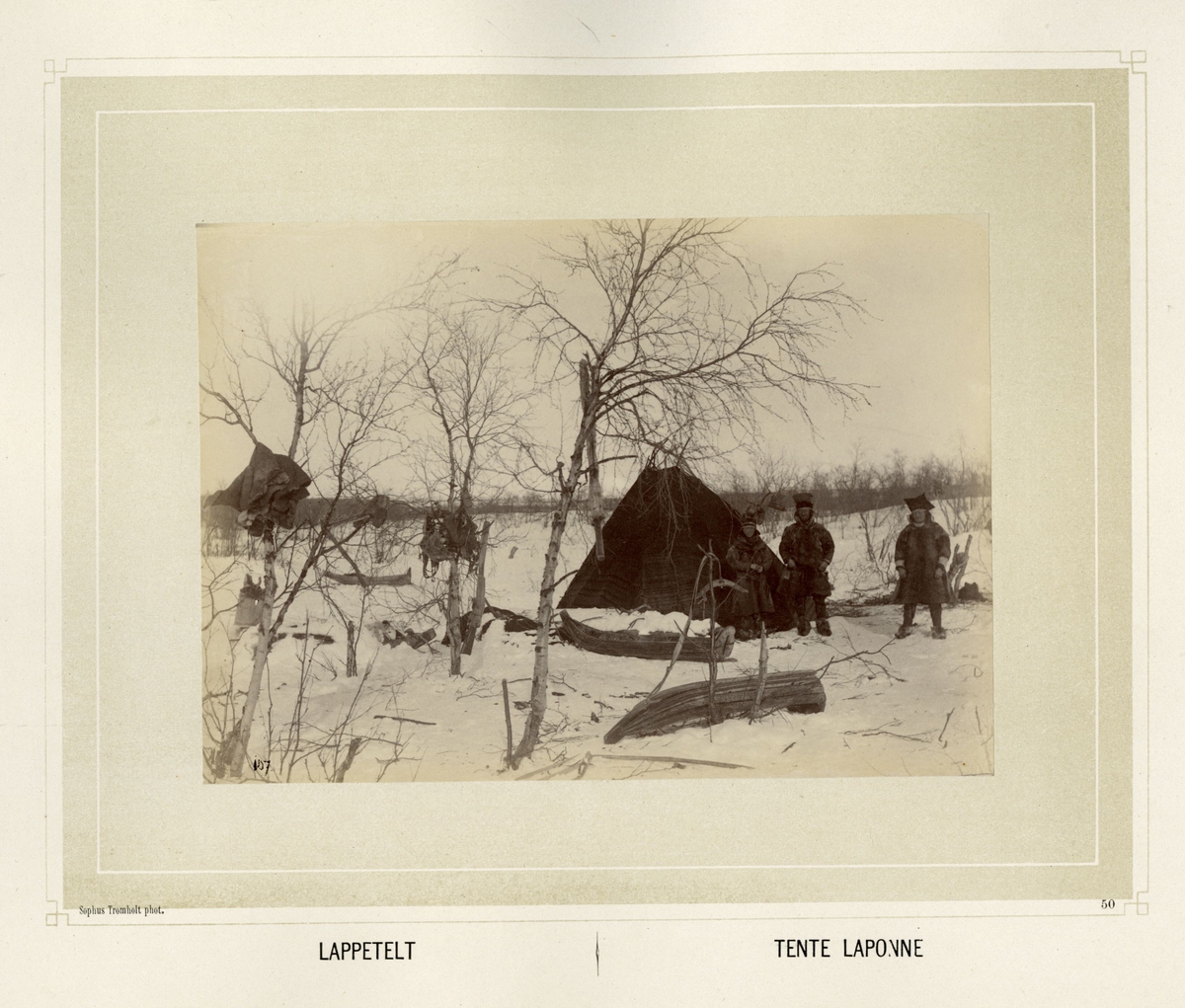 Sophus Tromholt, Billeder fra Lappernes Land/Tableaux du Pays des Lapons