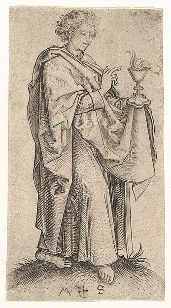 Martin Schongauer, St. John