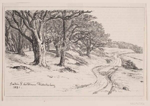 F. Hendriksen, Fra Hestehaven, Frederiksborg