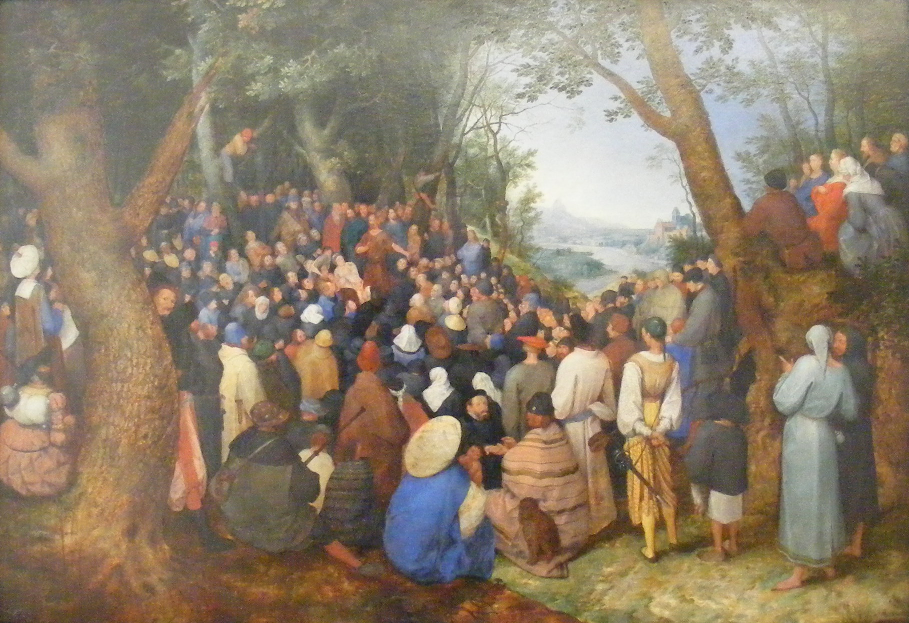 Jan Brueghel the Elder, Sermon of Saint John the Baptist