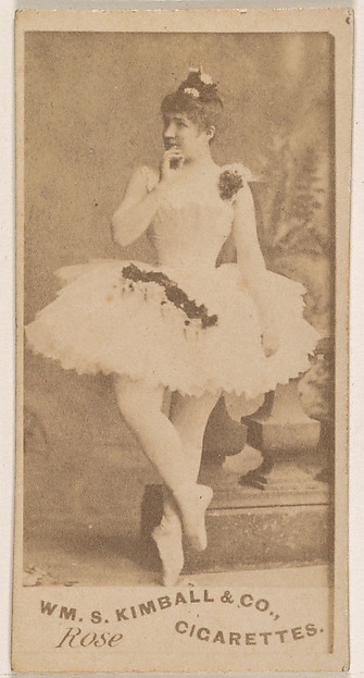 William S. Kimball & Company, Miss Rose, from the Actresses series (N203) issued by Wm. S. Kimball & Co.