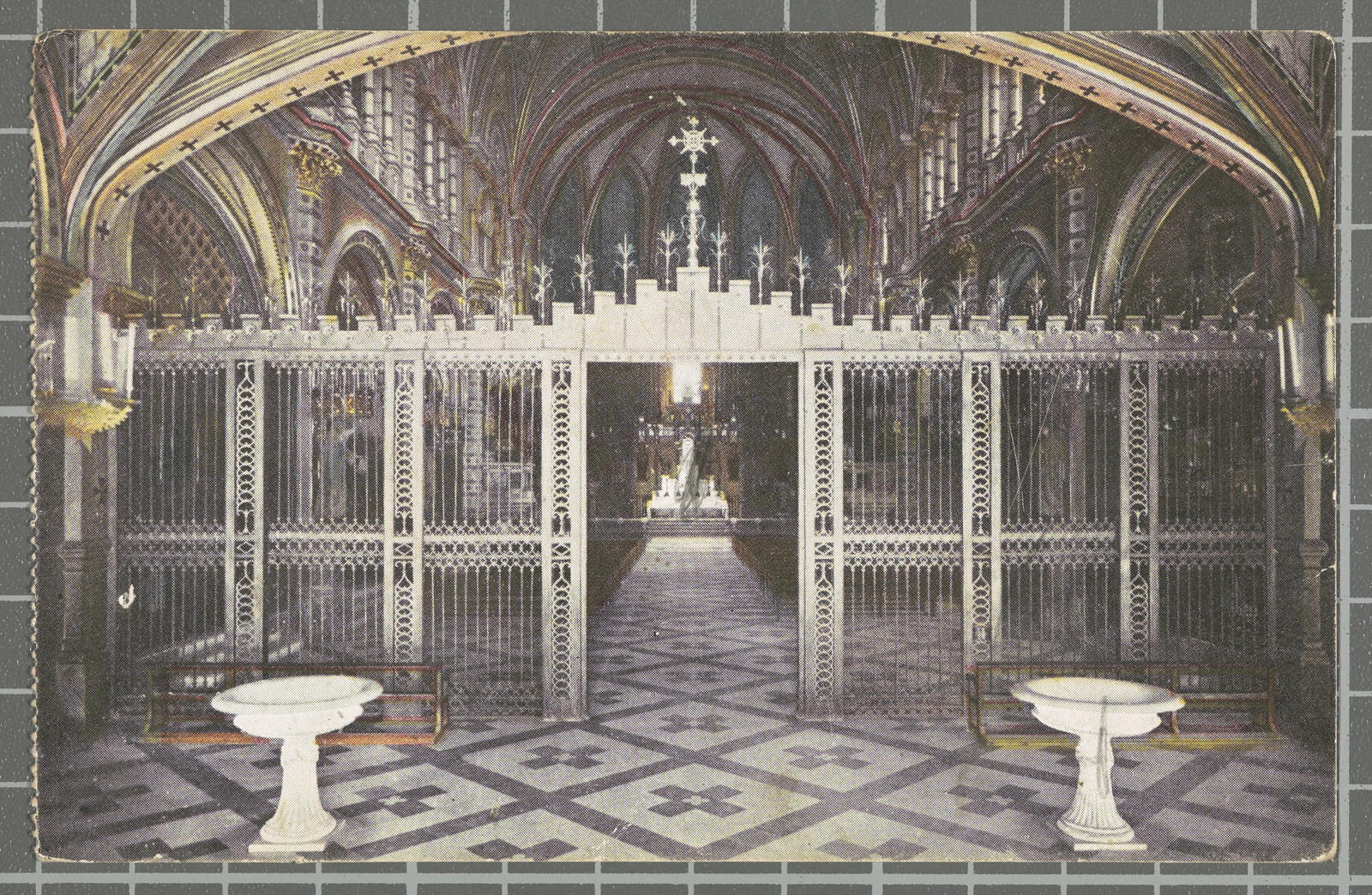 Desconegut, 6. Montserrat - Vestibul de l'Església
