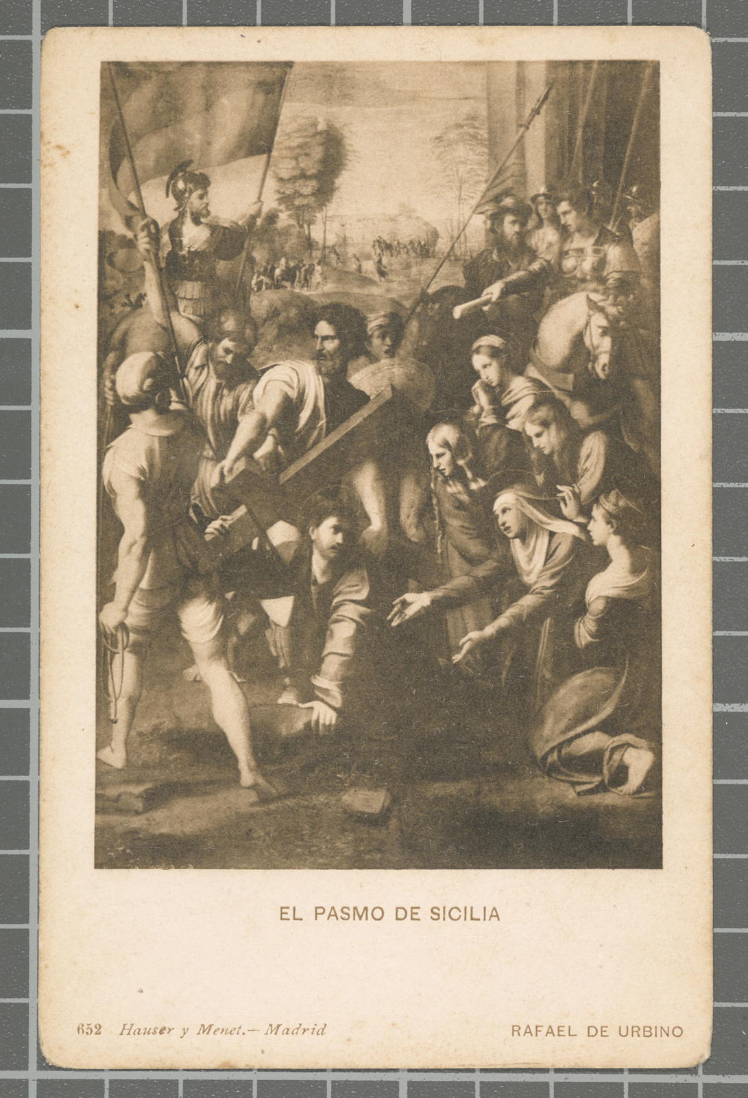 Desconegut, El Pasmo de Sicilia. Rafael de Urbino