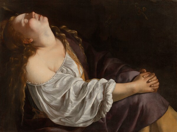 Artemisia Gentileschi, Mary Magdalene in Ecstasy