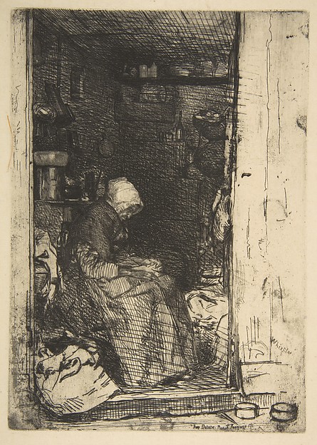 James McNeill Whistler, La Vieille aux loques