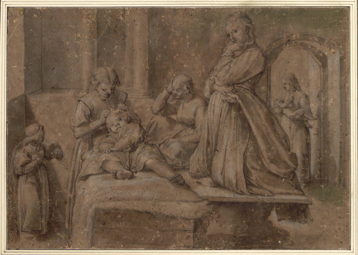 Anonym, Familienszene