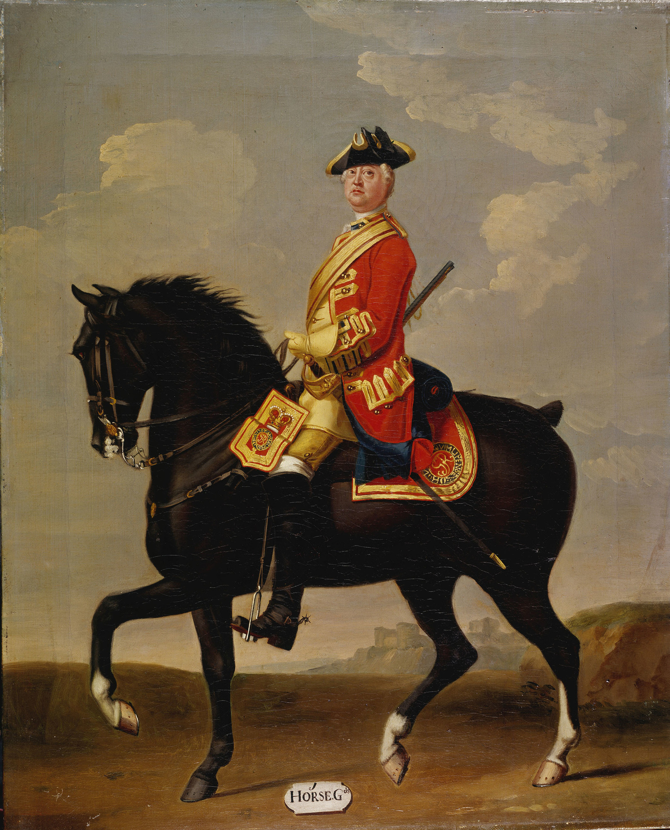 David Morier, Private, 1st Troop of Horse Guards, 1751