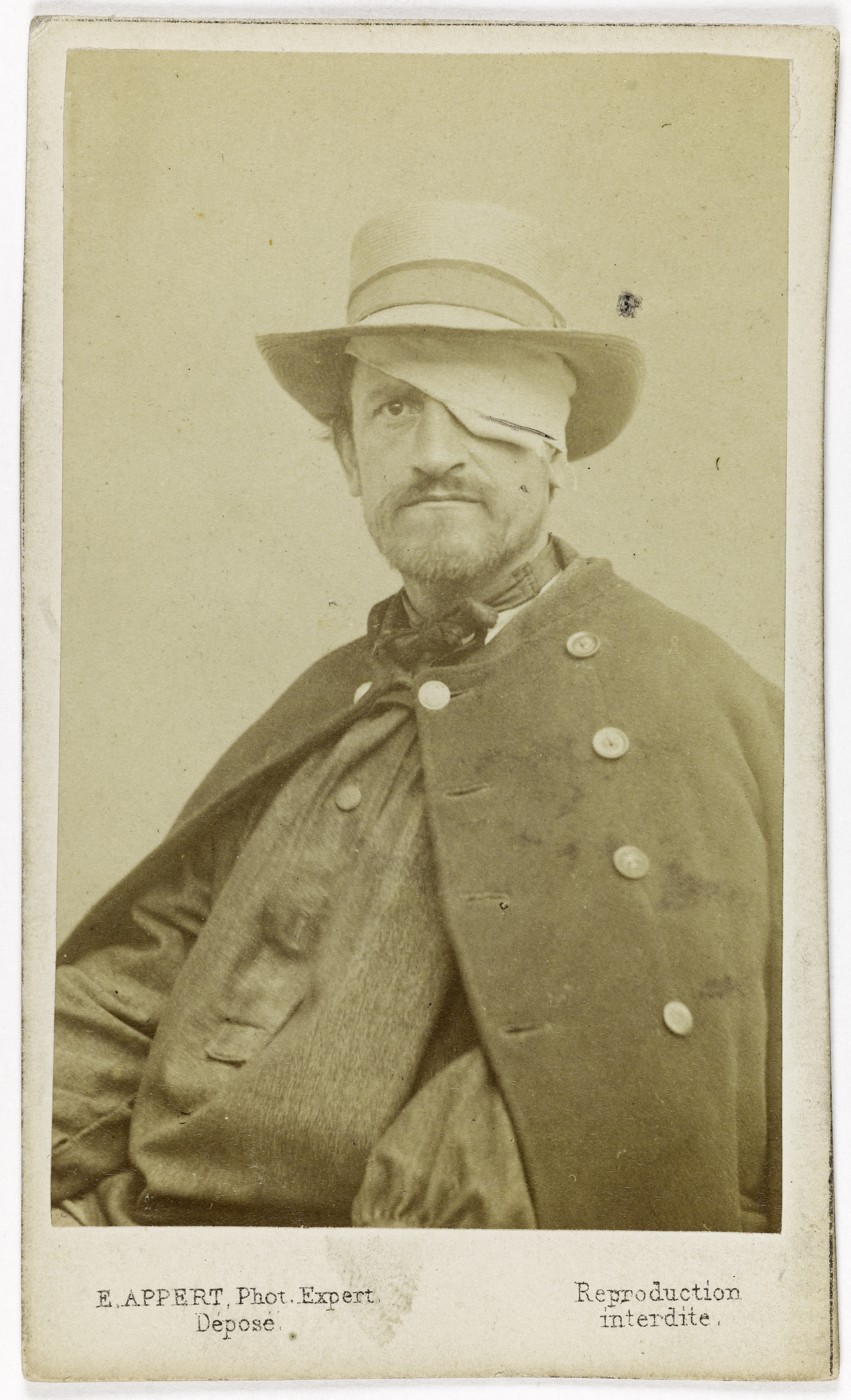 Ernest Charles Appert, Portrait de Maucler, membre de la Commune et chef de barricade.