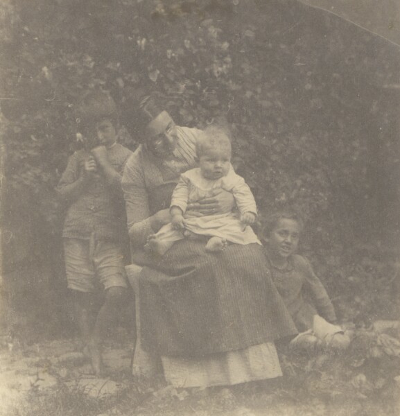 Thomas Eakins, [Frances Crowell and her Children]