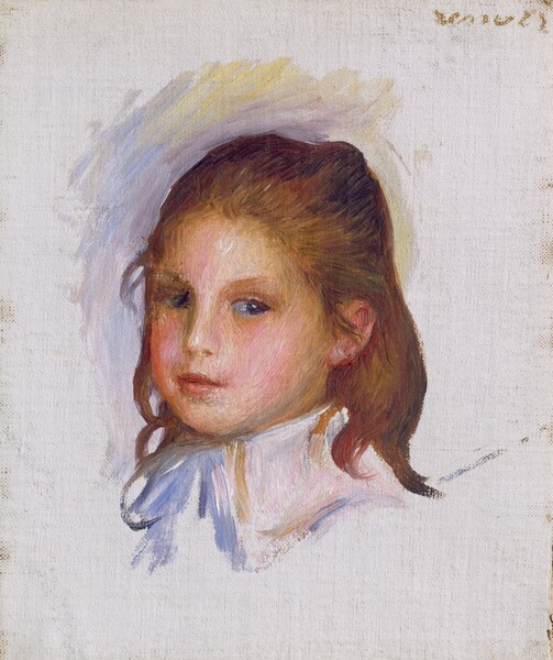 Auguste Renoir, Child with Brown Hair