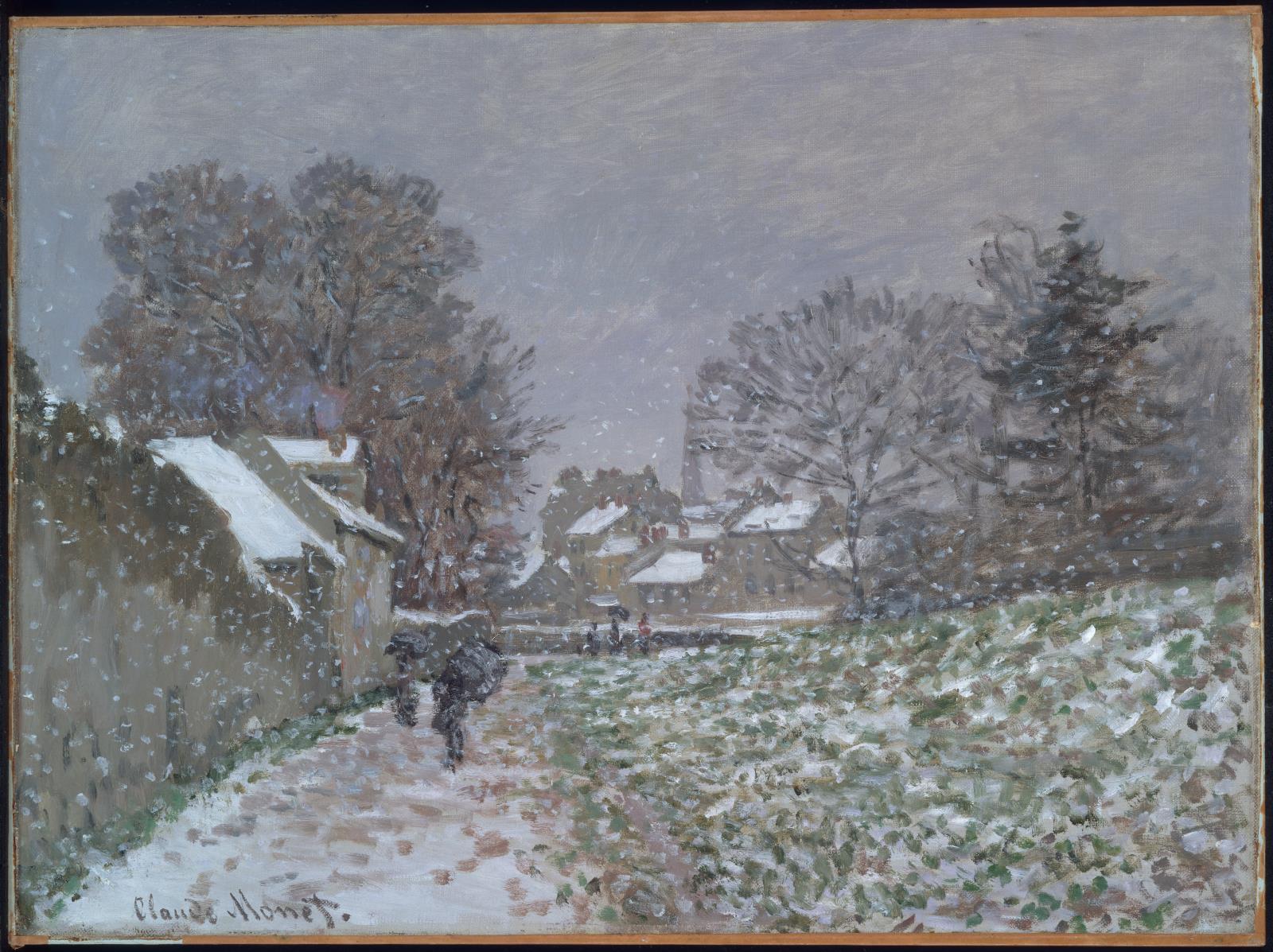 Claude Monet, Snow at Argenteuil