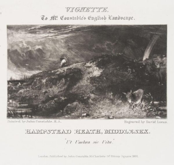 Constable, John RA, HAMPSTEAD HEATH, MIDDLESEX