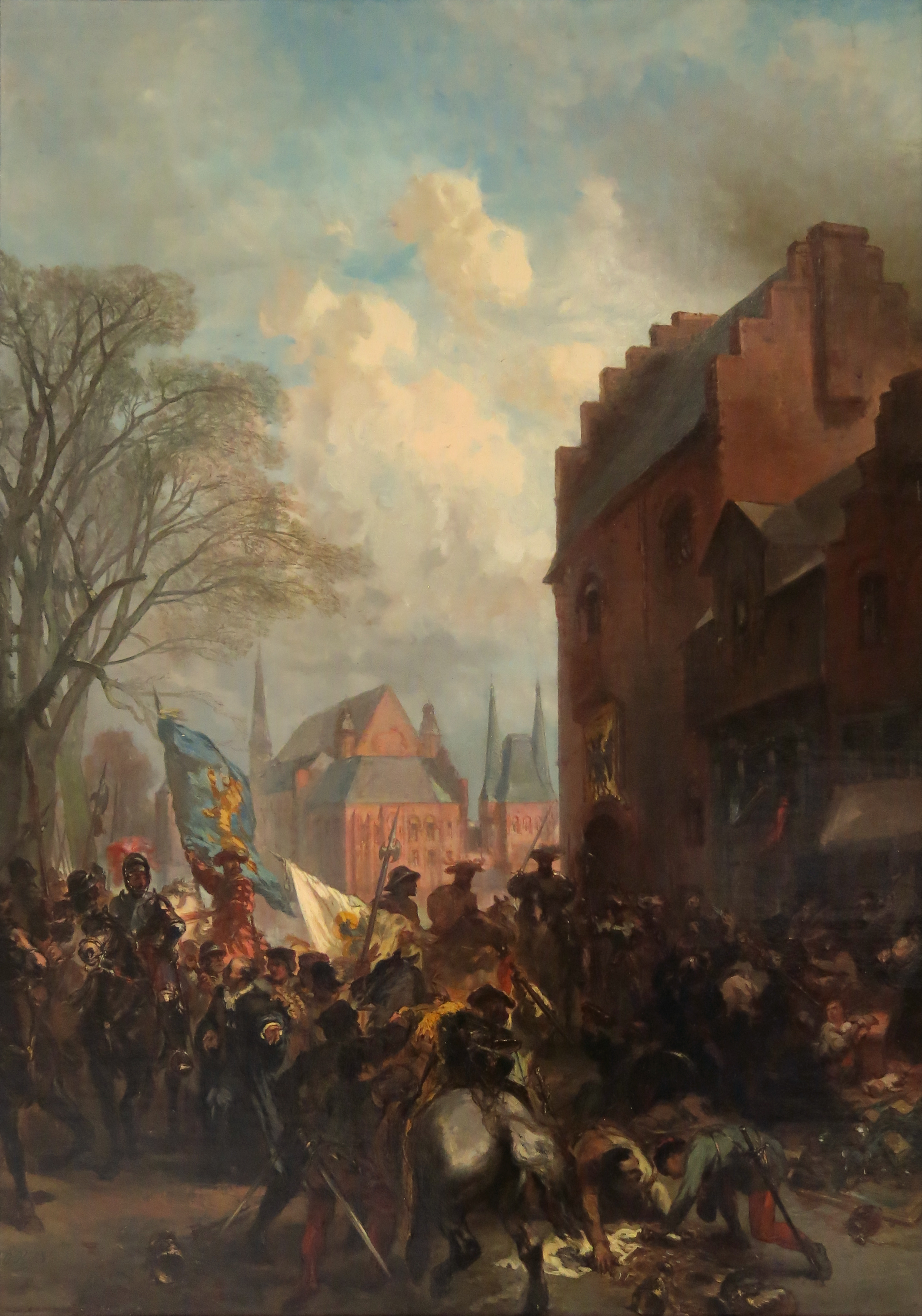 Charles Rochussen, Anno 1528. Maarten van Rossum plundert Den Haag