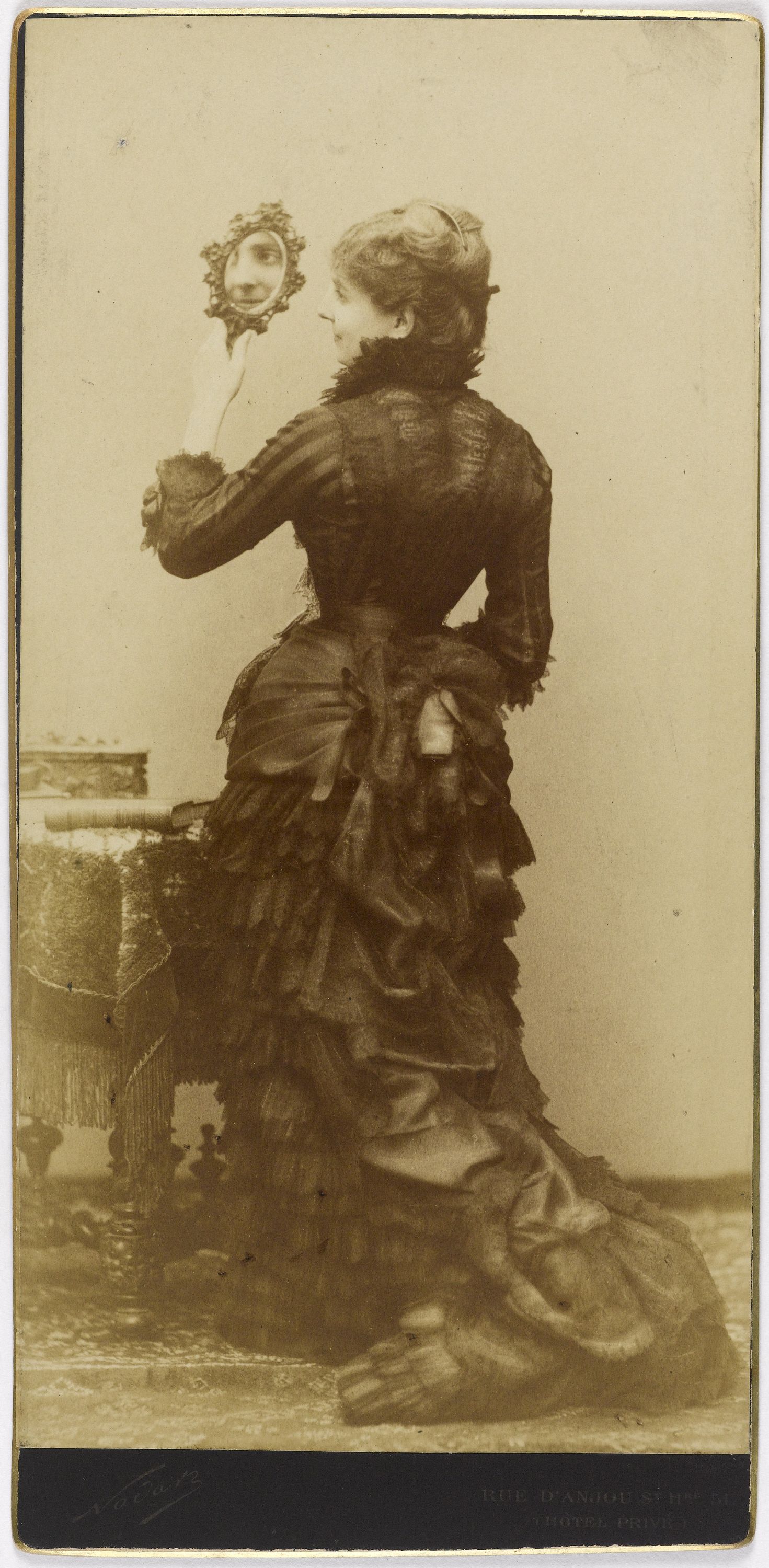 Atelier Nadar, Portrait de Regnault (Alice Toulet, dame Octave Mirbeau), actrice